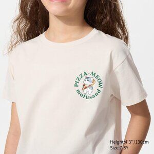 Mofusand Cat Cotton T-Shirt Women Size 13 fit women medium NWT